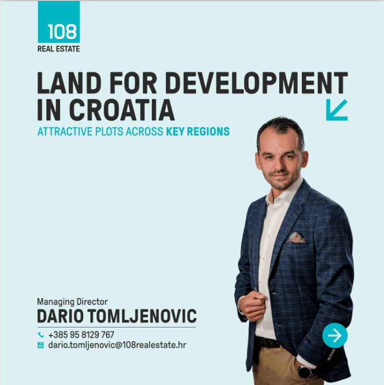 Prime land opportunities are now available across Croatia!